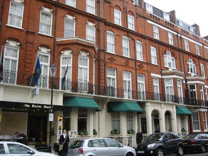 Best Western Burns Hotel Kensington London Eksteriør billede