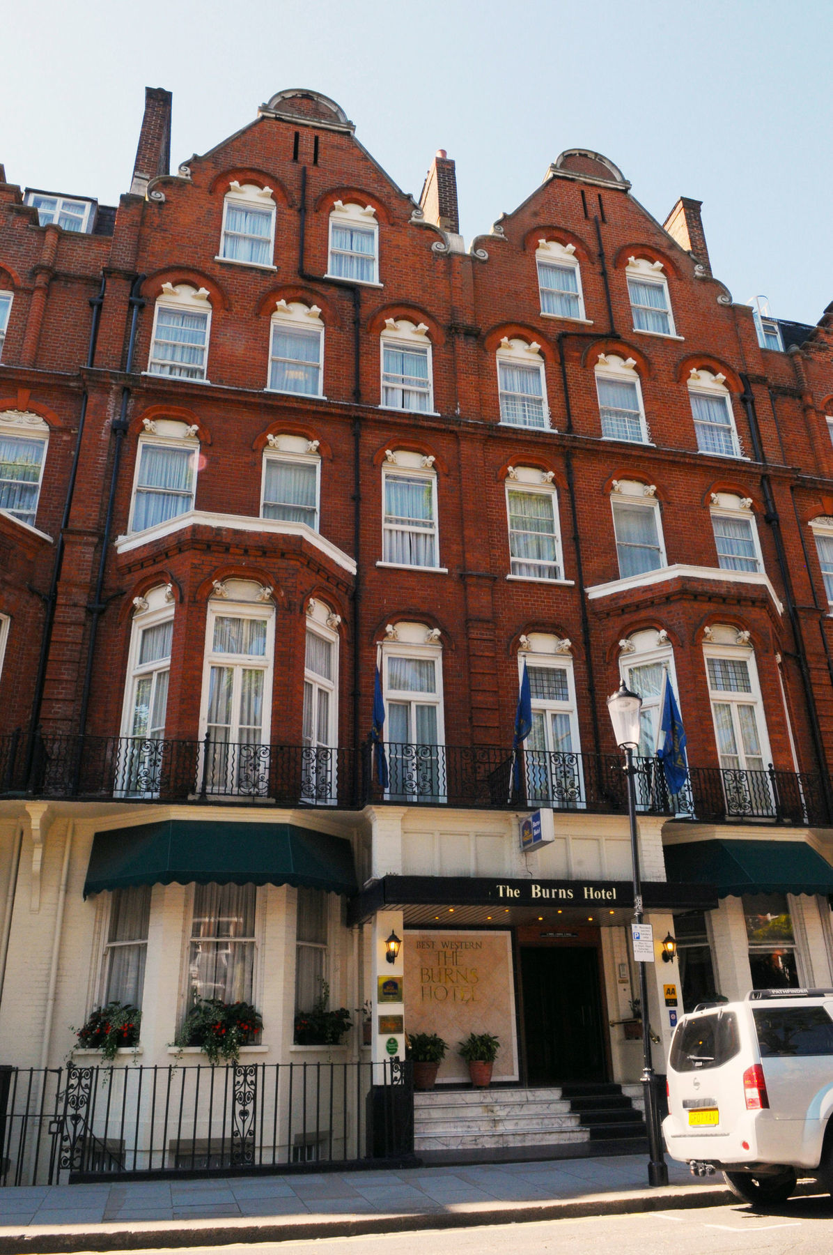 Best Western Burns Hotel Kensington London Eksteriør billede